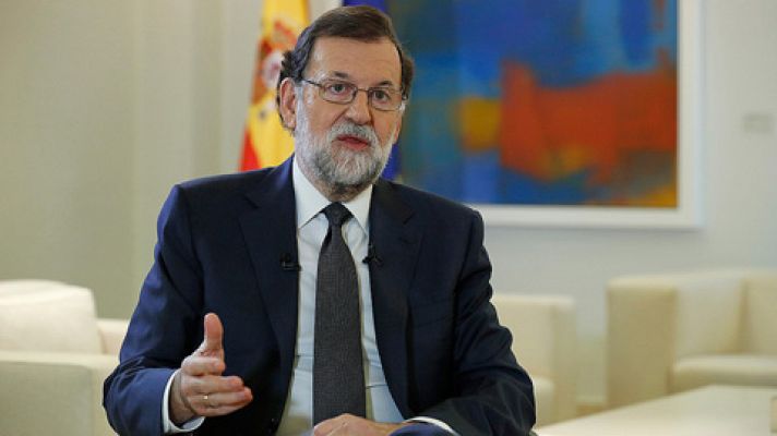 Rajoy exige a Puigdemont suprimir la declaración de independencia para evitar "males mayores"