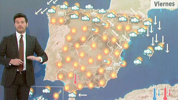 El tiempo - Bajada de temperaturas en la mitad norte