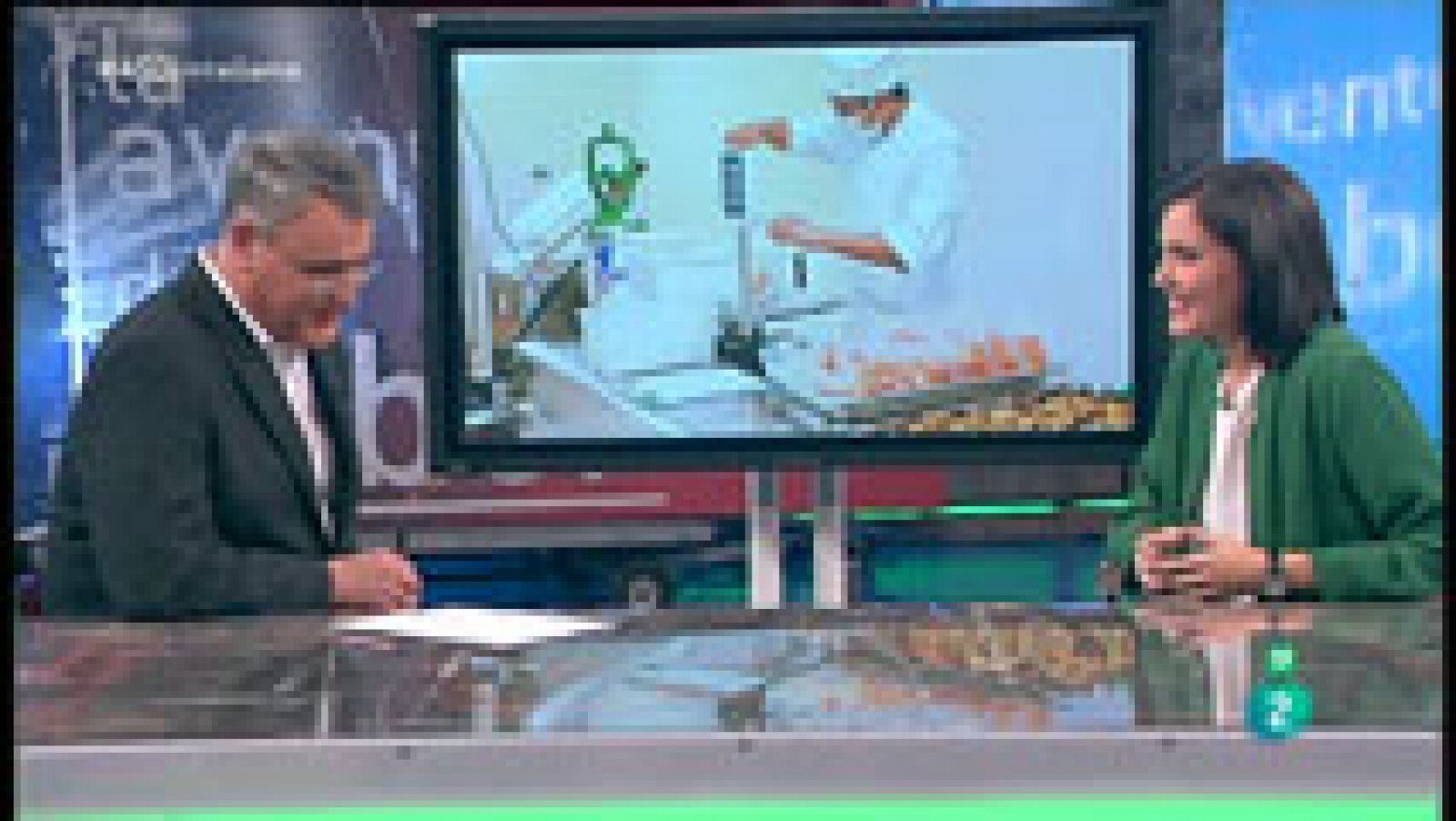  La Aventura del Saber. TVE. Marián García. Alimentos de quinta gama