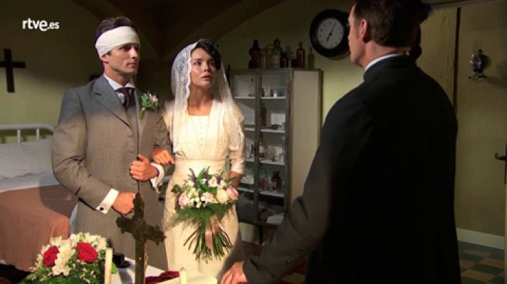 Samuel se casa con Blanca en el hospital