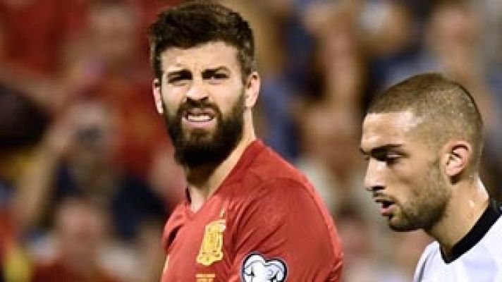 Clasificación Mundial 2018 | División de opiniones para Piqué en Alicante