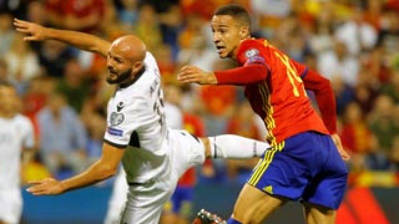Clasificación Mundial 2018. España 1-0 Albania. Rodrigo