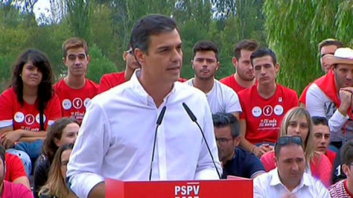 Telediario 1 - Pedro Sánchez defiende el diálogo hasta el último minuto