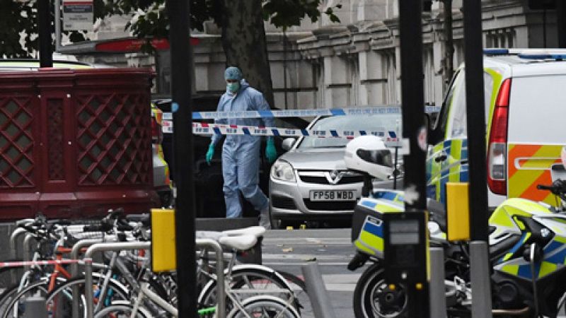 Once heridos en un atropello en el centro de Londres