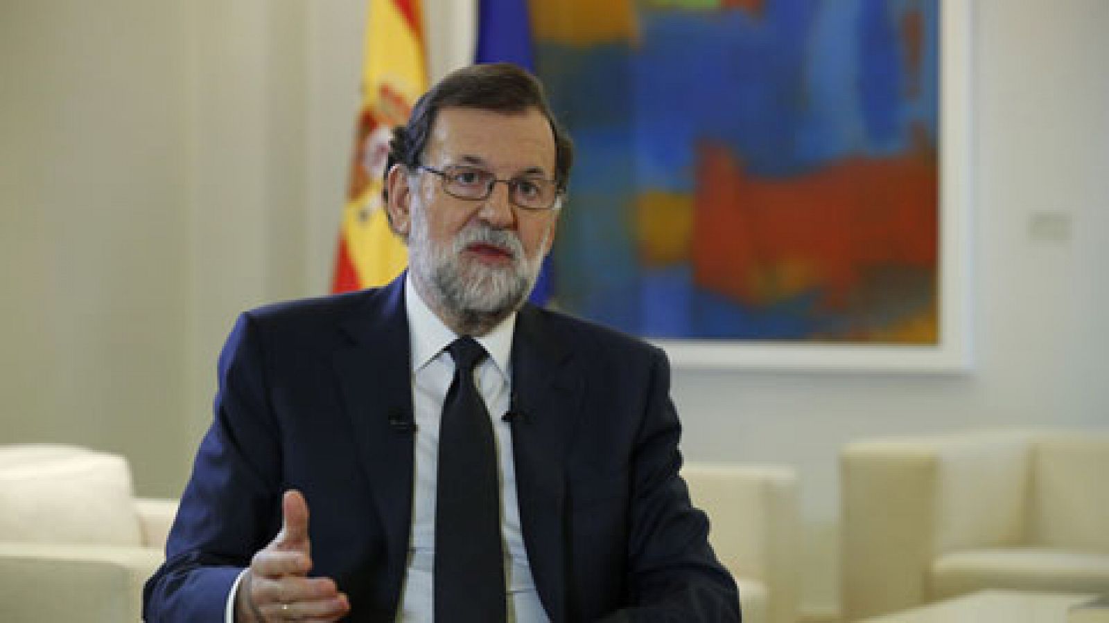 Rajoy afirma que "el Gobierno impedirá que cualquier declaración de independencia se plasme en algo" - Informativo 24h | Ver