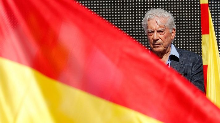 Informativo 24h - Mario Vargas Llosa subraya que la "conjura independentista no destruirá 500 años de historia"