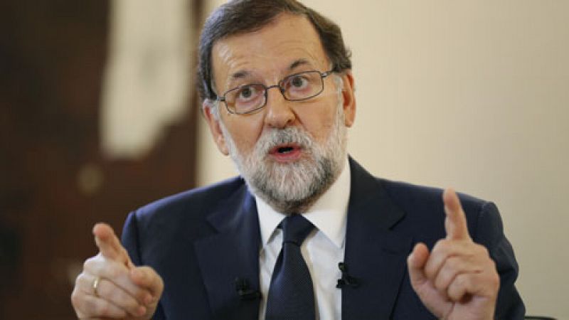 Rajoy: "El Gobierno va a impedir que cualquier declaración de independencia se pueda plasmar en algo"