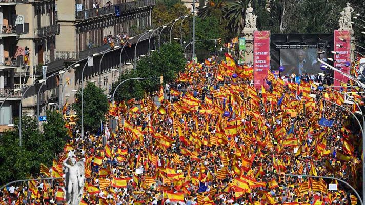 Manifestación en Barcelona - 08/10/17
