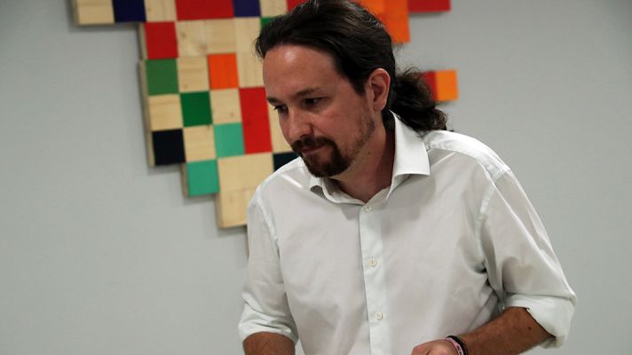 Telediario 1 - Abuchean a Pablo Iglesias en Barcelona