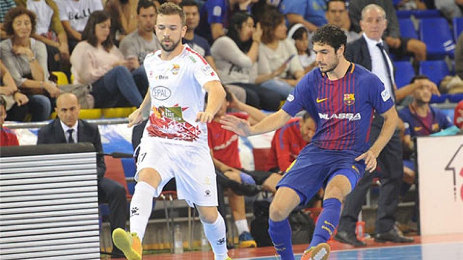 Sin programa: LNFS. Jornada 4. FC Barcelona Lassa 8-1 Naturpellet Segovia | RTVE Play