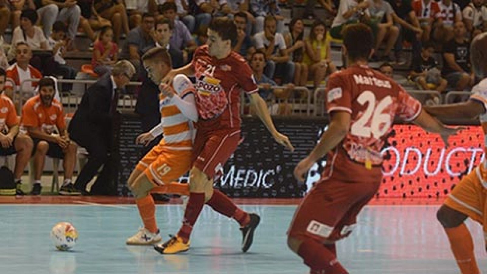 Sin programa: LNFS. Jornada 4. Plásticos Romero Cartagena 3-3 ElPozo Murcia  | RTVE Play