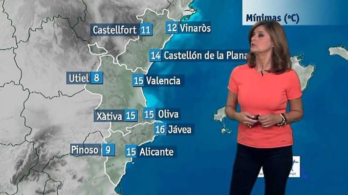 L'informatiu - Comunitat Valenciana - El tiempo en la Comunidad Valenciana - 09/10/17