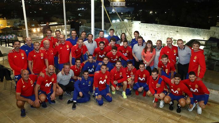 Telediario 1 - España cerrará el trámite mundial ante Israel