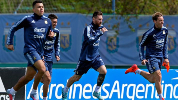 Telediario 1 - Argentina se la juega en Ecuador