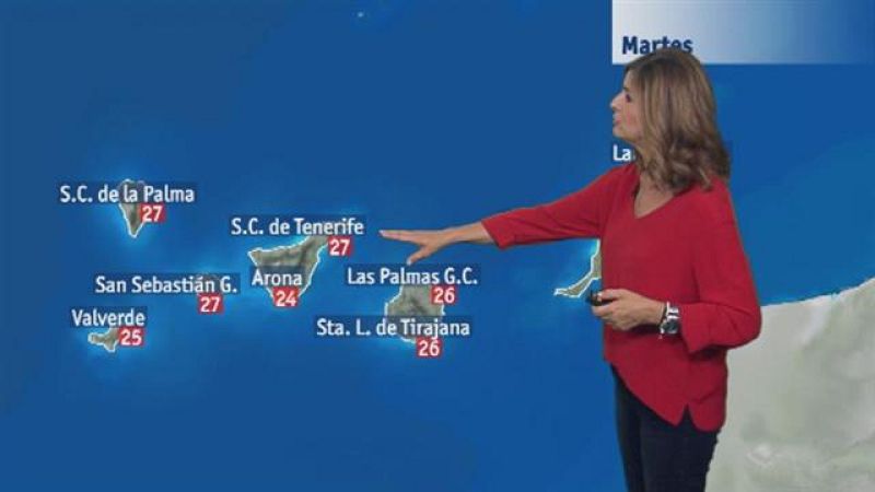 El tiempo en Canarias - 10/10/2017