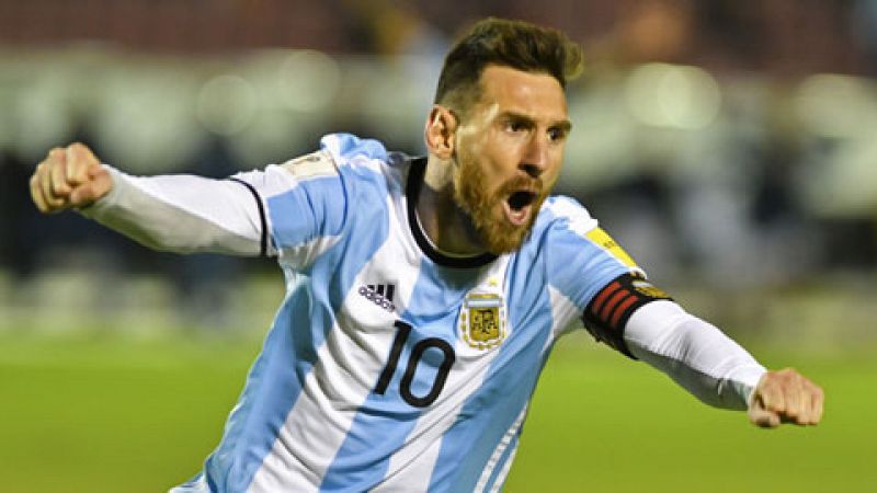 Messi clasifica a Argentina para el Mundial