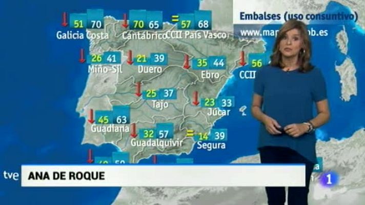 El Tiempo en Extremadura - 11/10/17