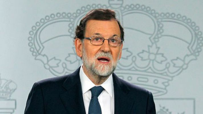 Telediario 1 - El primero en responder a Rajoy ha sido el conseller de Territorio