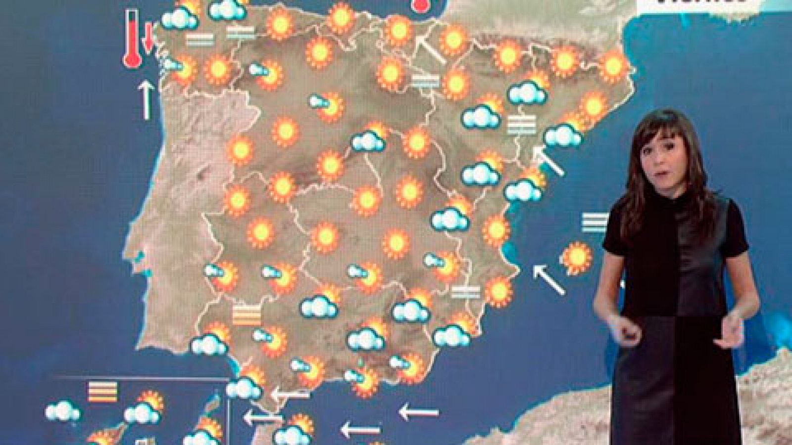 El tiempo: Temperaturas significativamente altas, especialmente en Canarias | RTVE Play