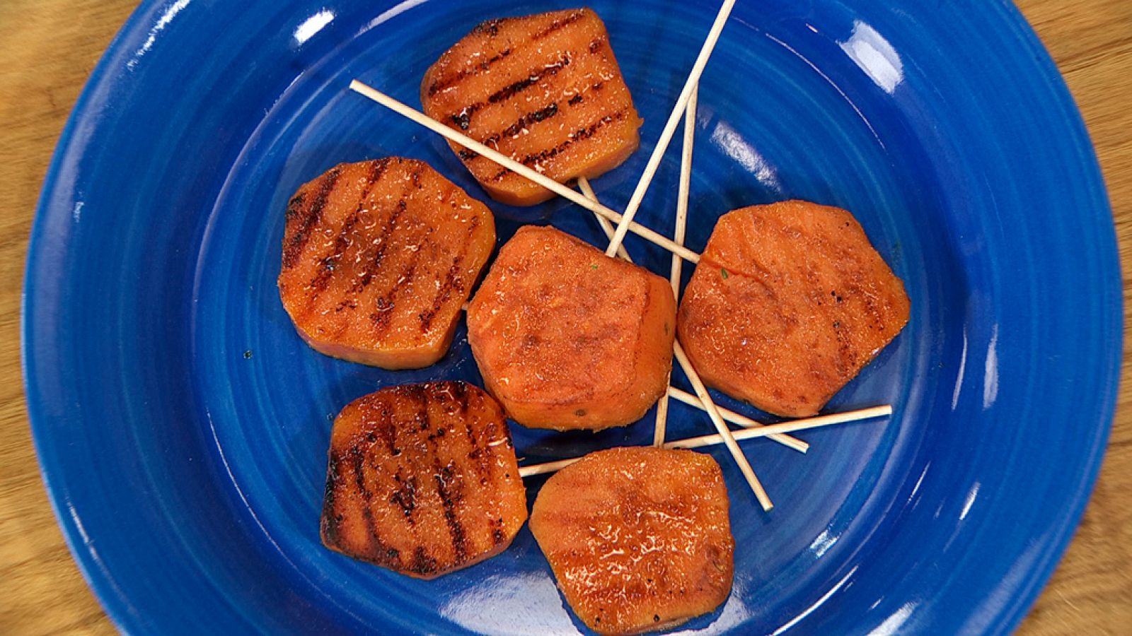 Torres en la cocina - Brochetas de boniato