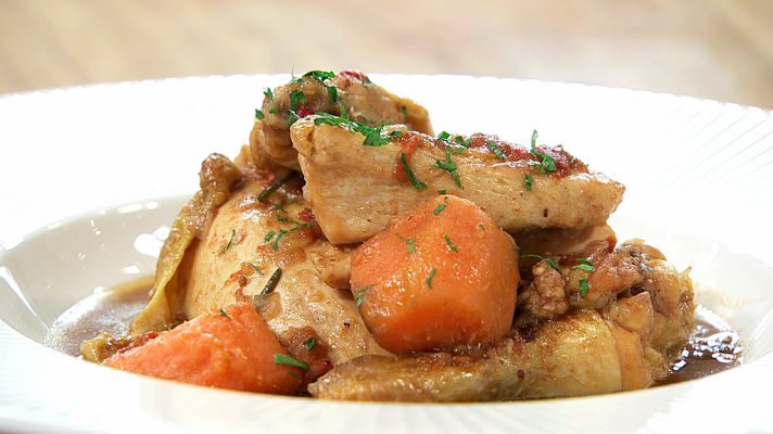 RTVE Cocina - Pollo con chocolate
