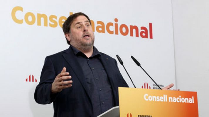 Informativo 24h - Junqueras pide unidad y confianza en Puigdemont para "culminar el camino"