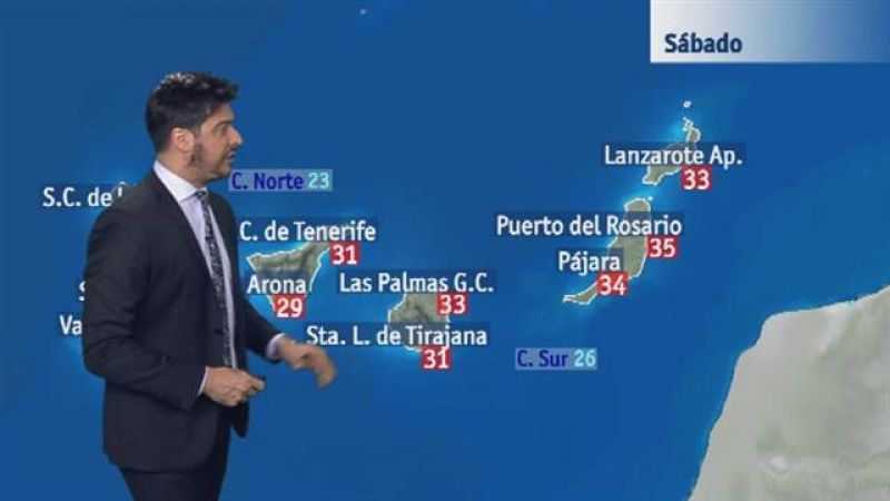  El tiempo en Canarias - 14/10/2017