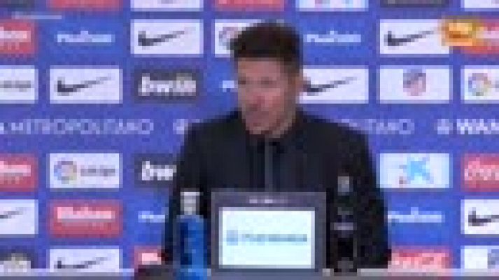 Simeone: "No pudimos sacar un contraataque para cerrar el partido"