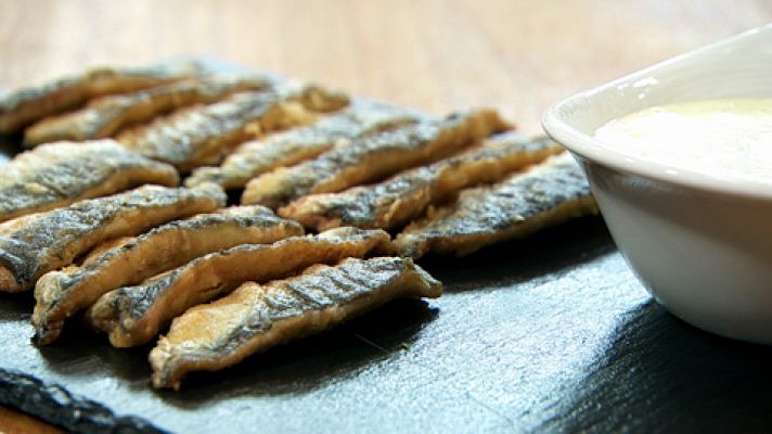 Sardinas adobadas y fritas