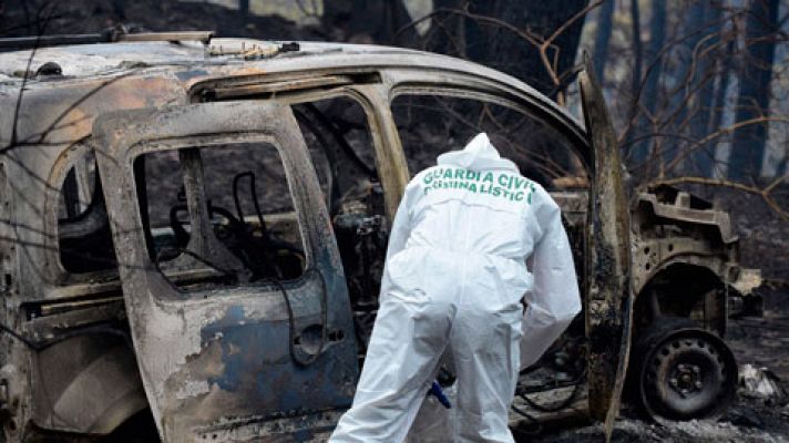 Dos de las cuatro víctimas de Galicia son dos ancianas que murieron intentando escapar del fuego