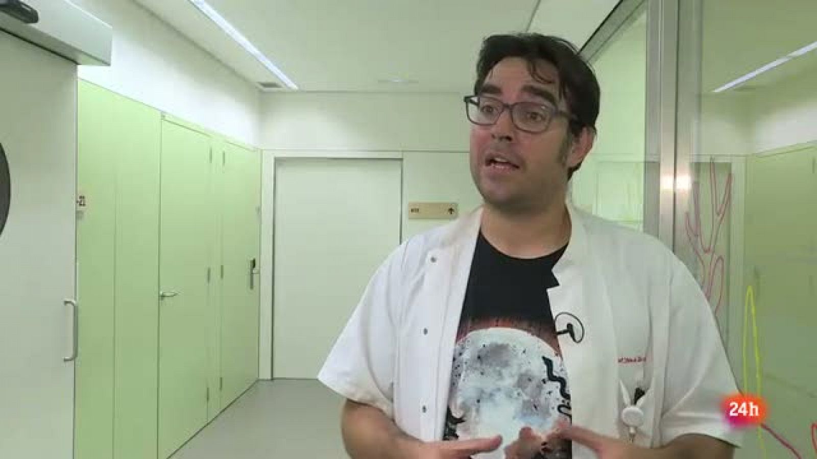 Miguel García enfermero de investigación Hospital Sant Joan de Déu