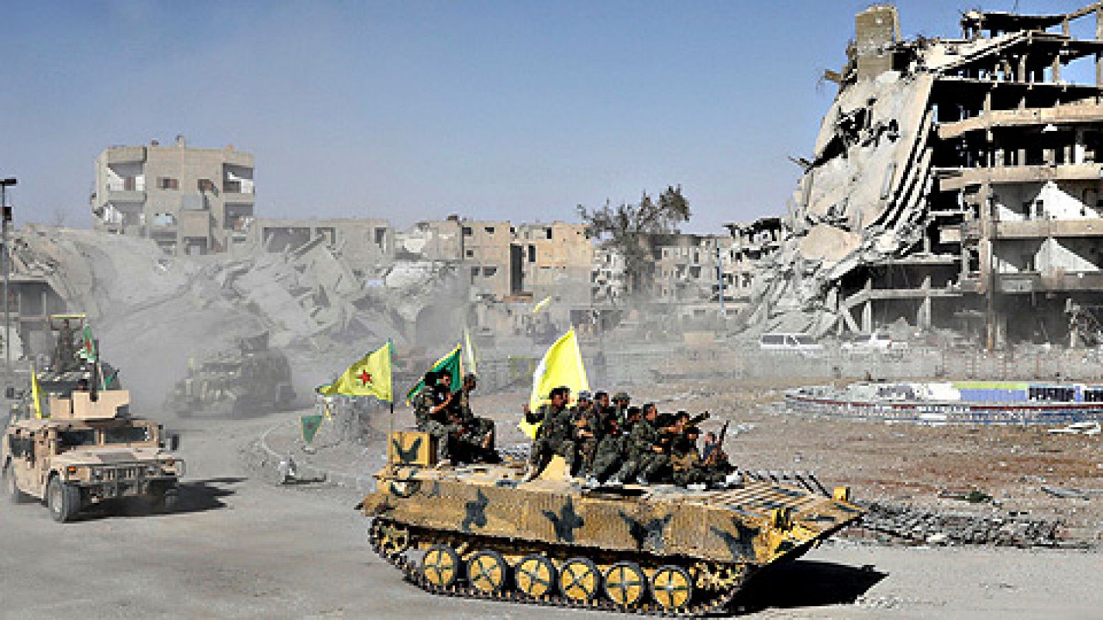 Telediario 1: El Estados Islámico pierde Raqqa, la capital de su pretendido califato | RTVE Play