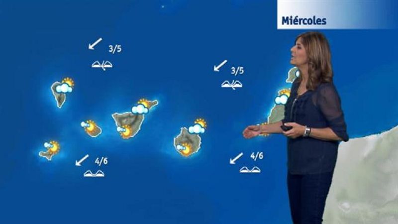 El tiempo en Canarias - 18/10/2017 
