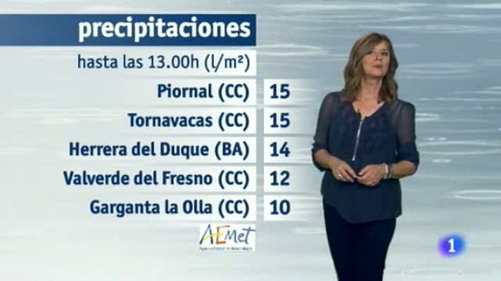 El tiempo en Extremadura - 18/10/17