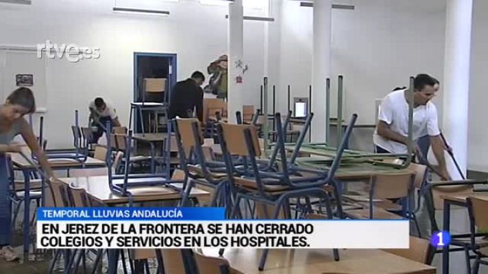  - Jerez inundada por las lluvias