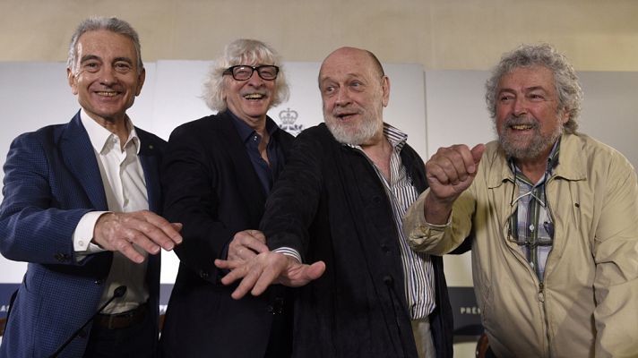 Premios Princesa de Asturias - Les Luthiers se dan un baño de masas en Asturias