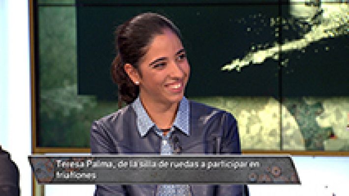 Hora punta - De ir en silla de ruedas a realizar un triatlón. Es la historia de Teresa Palma, todo un caso de superación