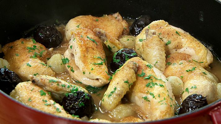 RTVE Cocina - Picantones con ciruelas