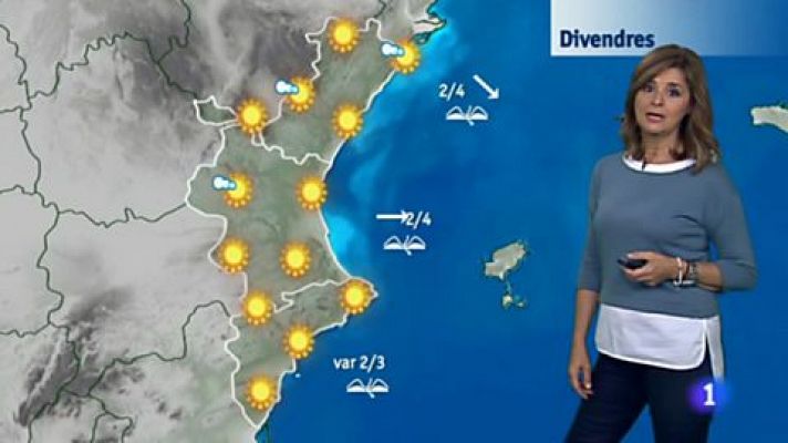 L'informatiu - Comunitat Valenciana - El tiempo en la Comunidad Valenciana - 19/10/17