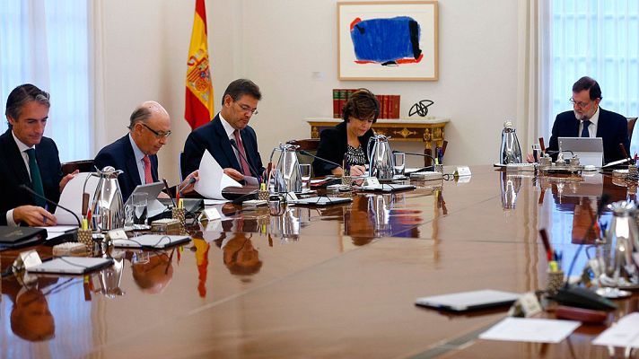 Telediario 1 - El Gobierno sigue adelante con el artículo 155 y el sábado aprobará las medidas que elevará al Senado