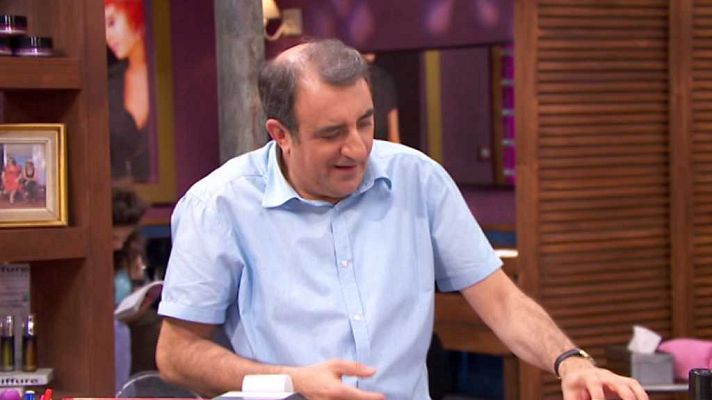 La peluquería - La calva de Pepe