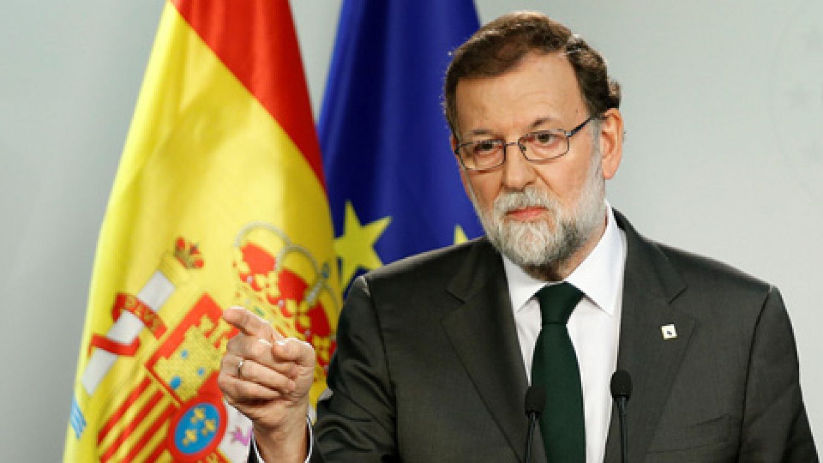 Sin programa: Rajoy sobre Cataluña: "Hemos llegado a una situación límite" | RTVE Play