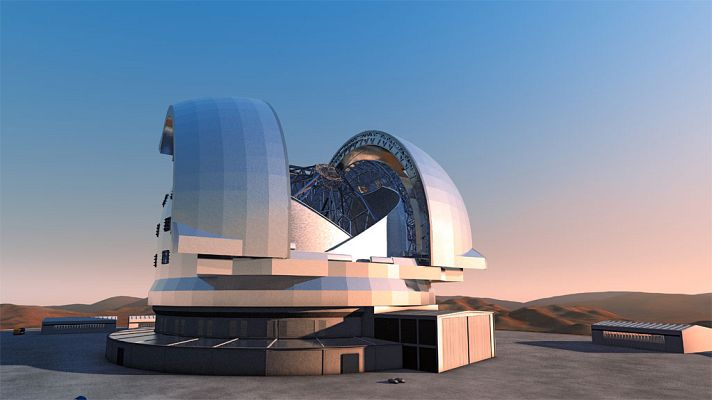 Telediario 1 - El instrumento del futuro Telescopio Gigante Europeo para observar las primeras etapas del universo