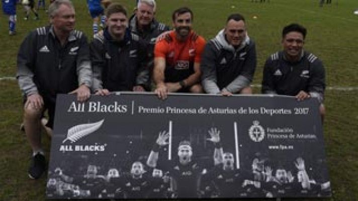 Los All Blacks reciben este viernes su Princesa de Asturias