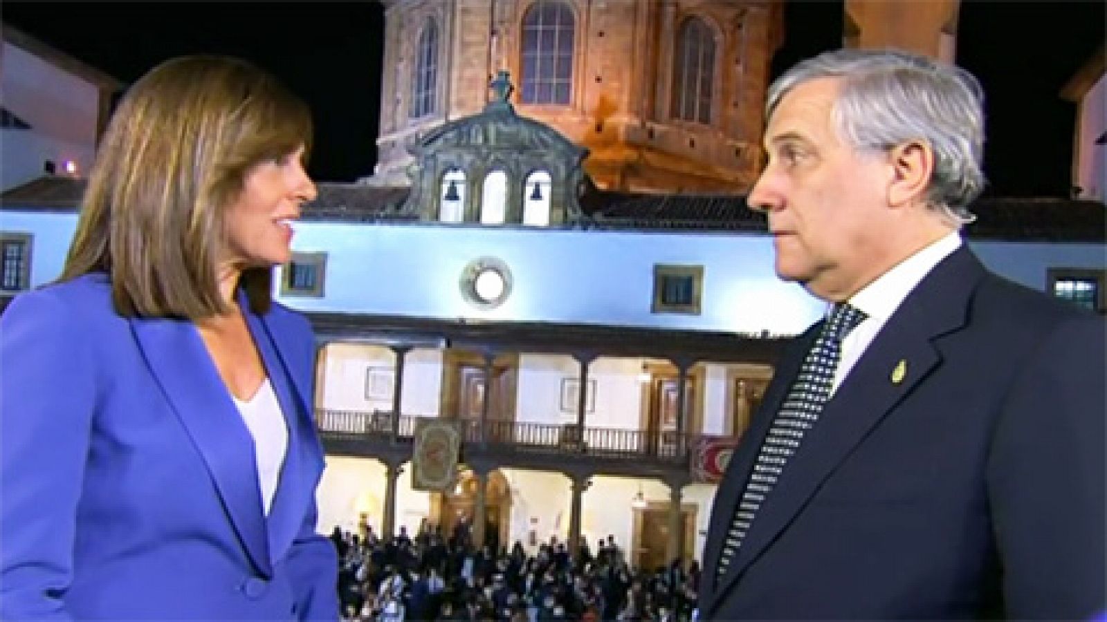 Antonio Tajani: "El gobierno de Cataluña haría bien en dejar la idea de independencia"
