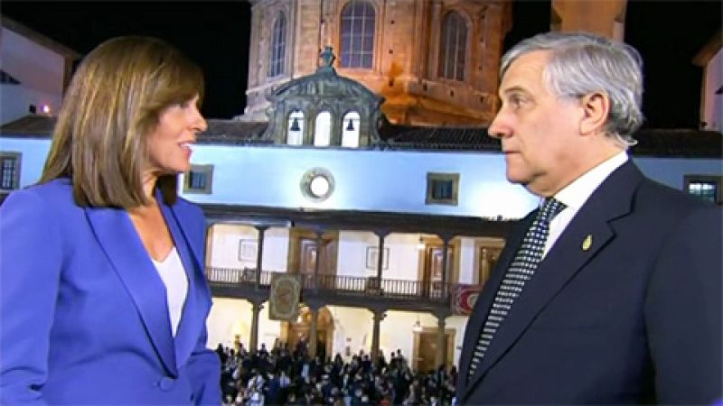 Antonio Tajani: "El gobierno de Catalua hara bien en dejar la idea de independencia"