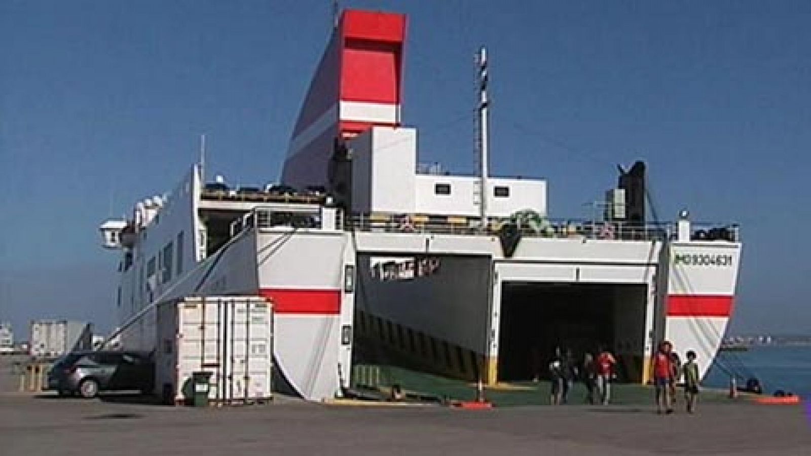 Telediario 1: 200 pasajeros atrapados en el puerto de Cádiz | RTVE Play
