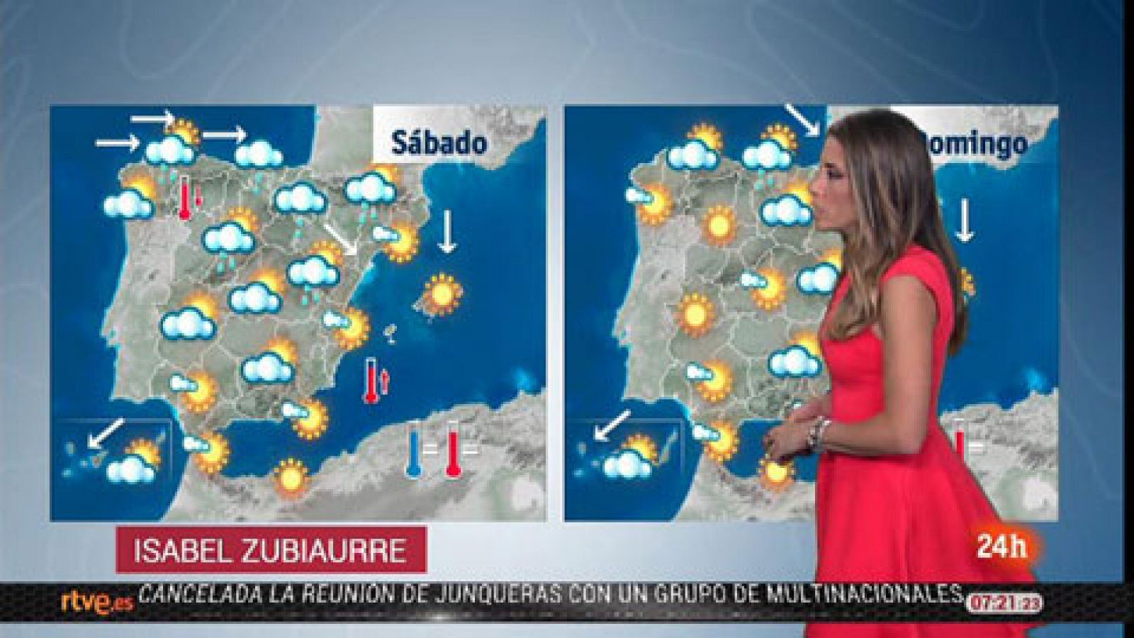 El tiempo: Descenso notable de las temperaturas en Galicia, Cantábrico y alto Ebro | RTVE Play