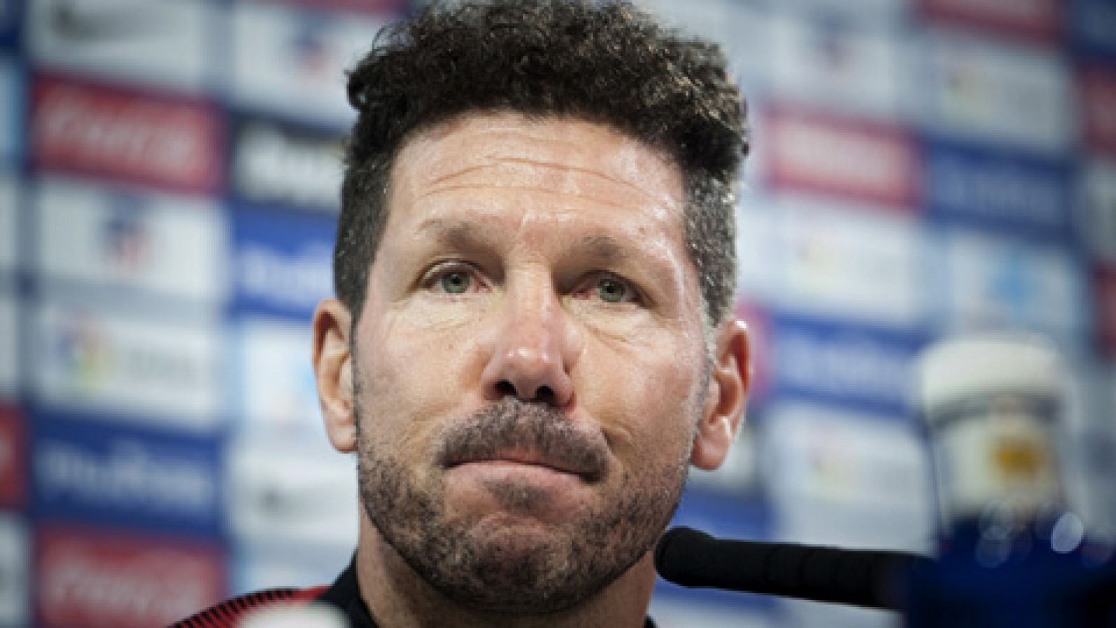 Telediario 1: Simeone: "Cuando salimos campeones perdimos en Almería y Levante" | RTVE Play