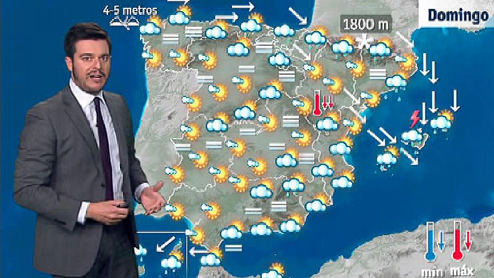 El tiempo: Tiempo estable en todo el país, salvo en el litoral este y Canarias | RTVE Play